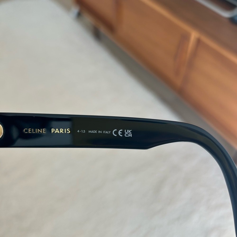 Celine triumph sunglasses black logo - new - Picture 5 of 14